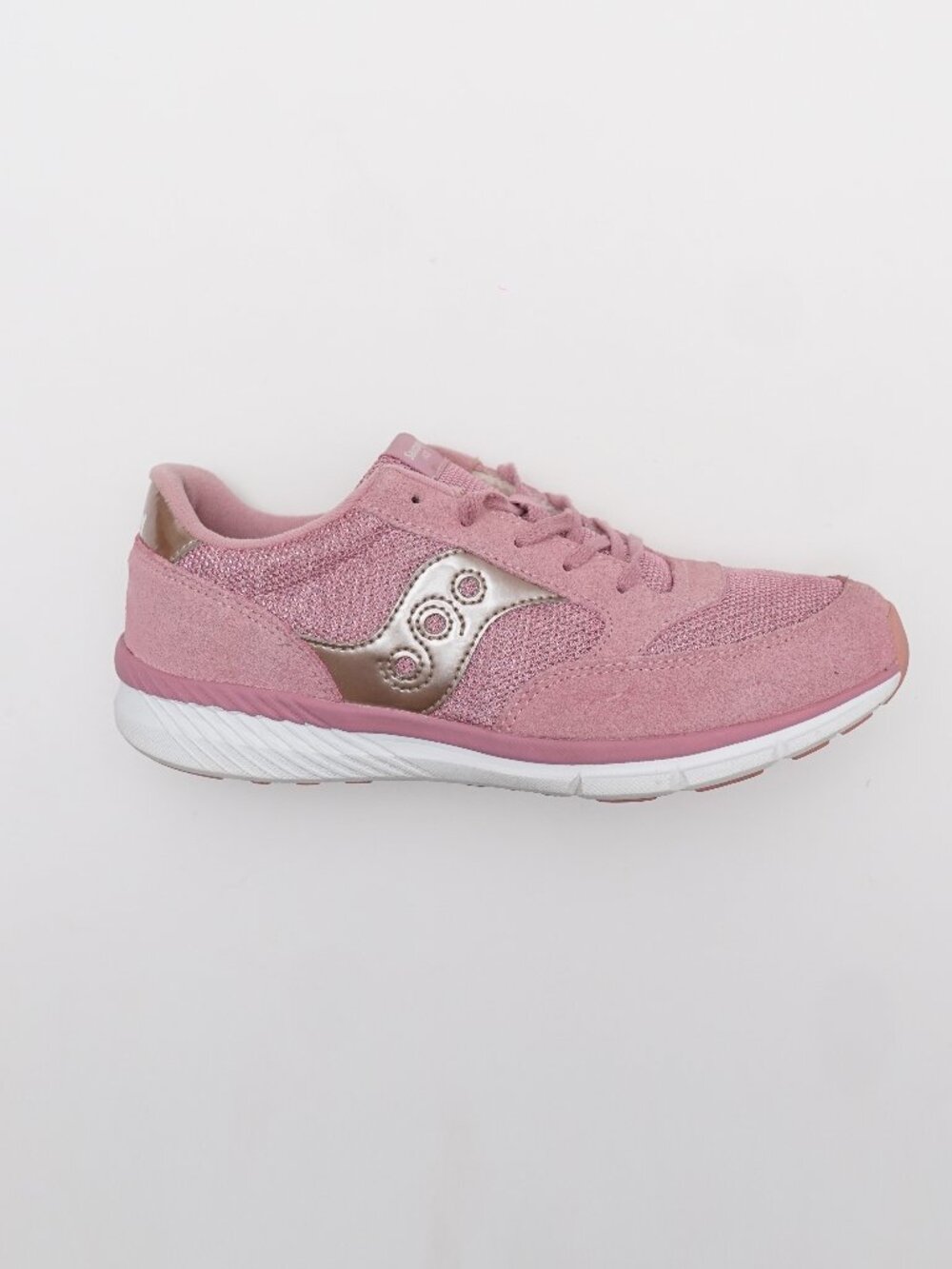 Zapatillas deportivas casuales de ante para mujer Saucony Pink Shadow S1108-810,